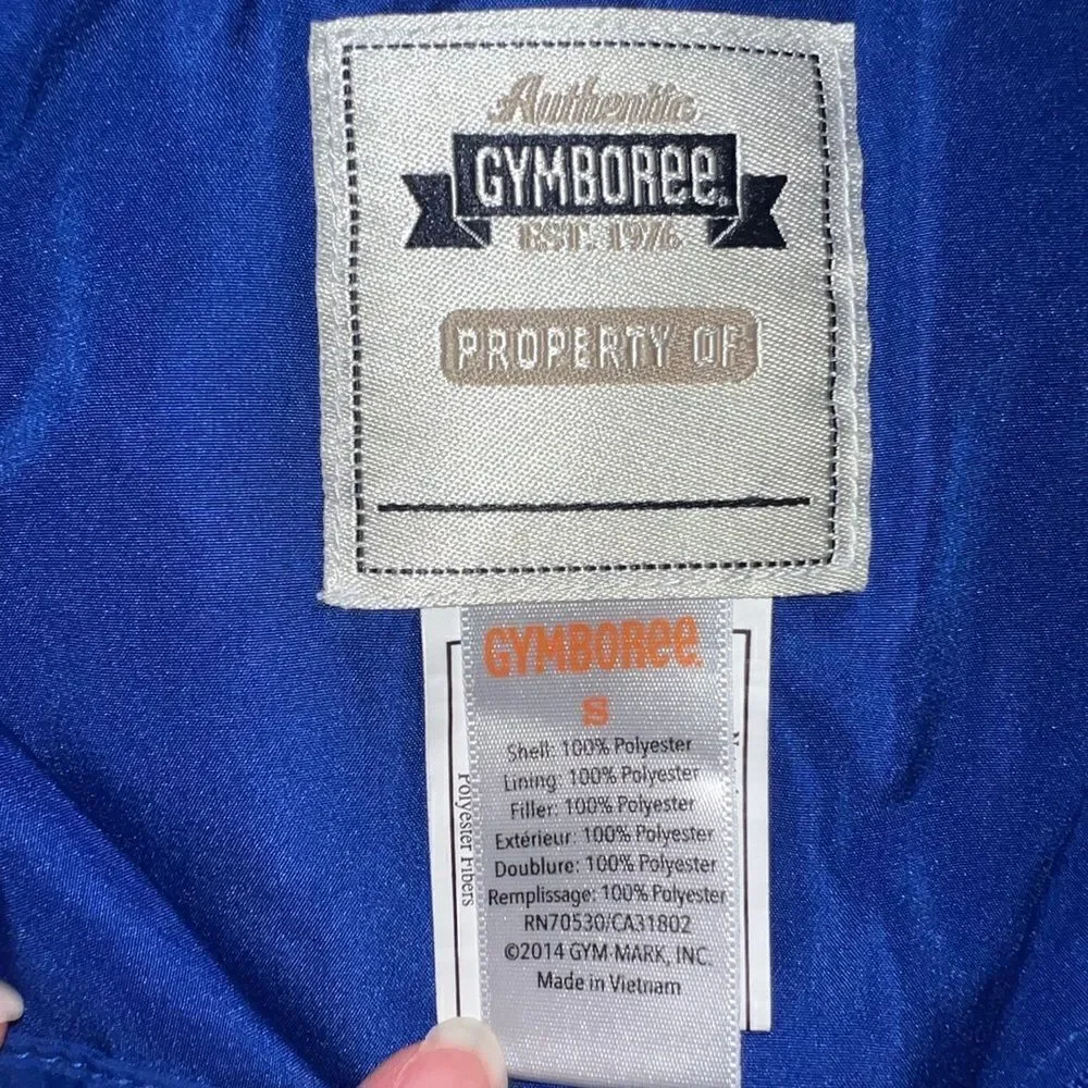 Gymboree Blue Puffer Vest Water Resistant Boys Size 8 NWOT
